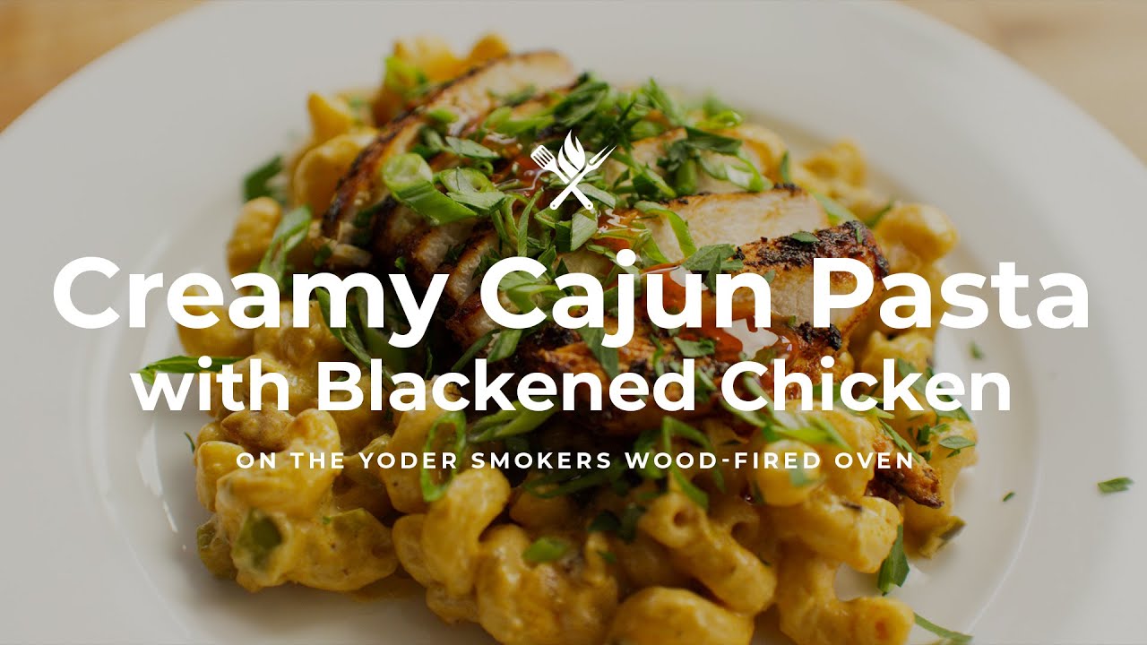 Creamy Cajun Pasta with Blackened Chicken