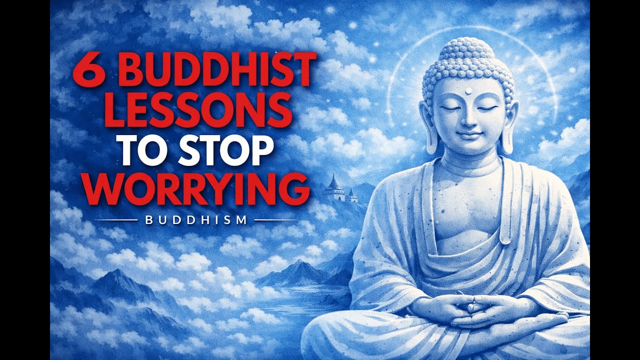 6 Buddhist Lessons To Stop Worrying About Everything After 60 | Buddhism Wisdom for Inner peace