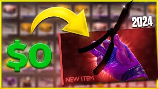 $0 TO KNIFE HOW TO GET A FREE CS2 KNIFE IN 2024!