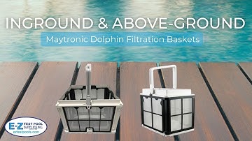 Dolphin Inground and Above Ground Filtration Baskets