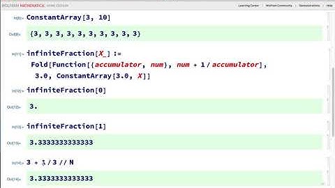 Fold Function in Mathematica for Discrete Math Course at Oakton Community College for Summer of 2020