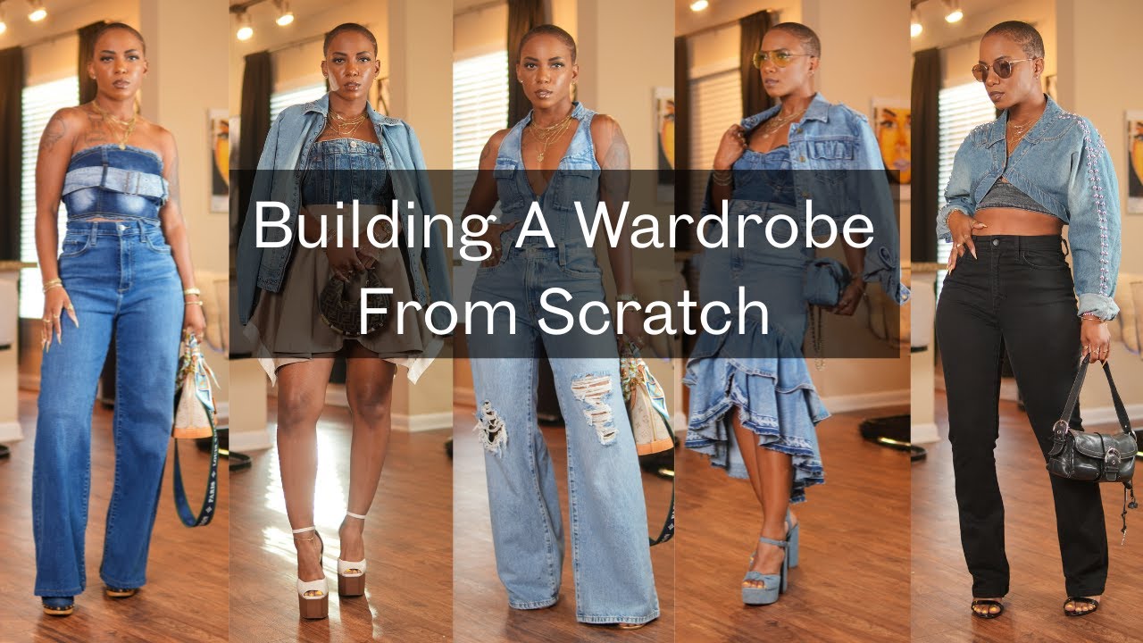 Building A Wardrobe From Scratch | Episode 2 | Denim Tops