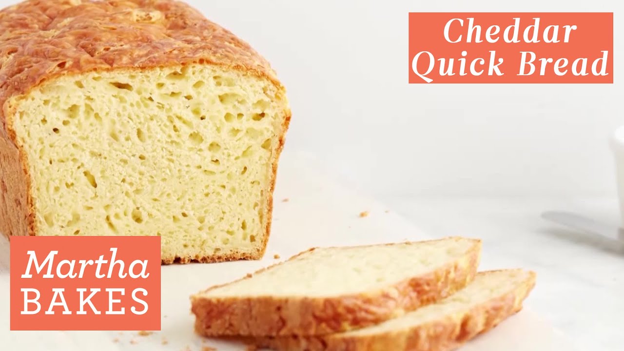 Martha Stewart's Cheddar Quick Bread Martha Bake's Recipes YouTube