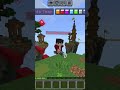 bedwars gameplay in mobile #minecraft #mincraftpvp #youtubeshorts #gaming