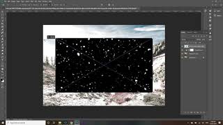 How to create summer to winter effect in photoshop. #wintereffect