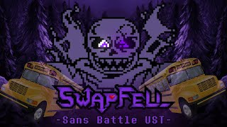 [4.5k subs special] SWAPFELL- Sans Battle: MWAHAHAH! + Villainous Intent (Animated Soundtrack Video)