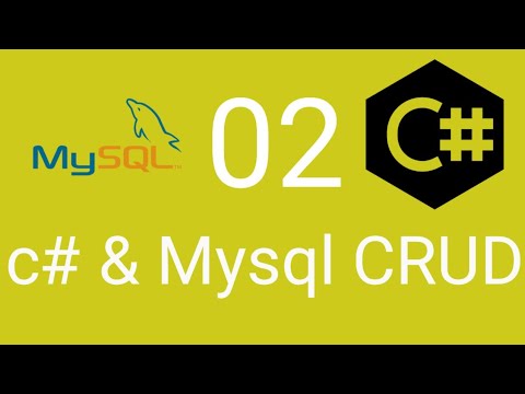 2 - تجهيز النموذج forms - دورة c# + mysql crud