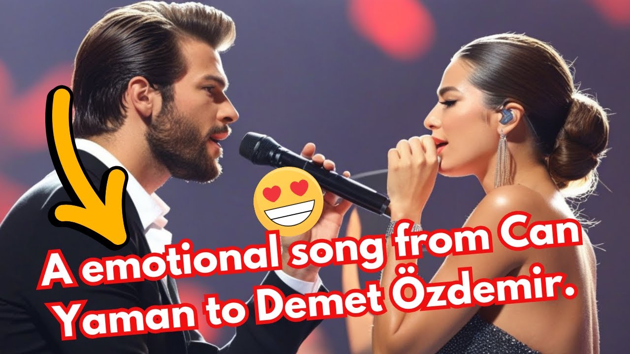 A emotional song from Can Yaman to Demet Özdemir [Avid is left in my hands]