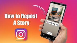 How to Repost a Story on Instagram? #instagram