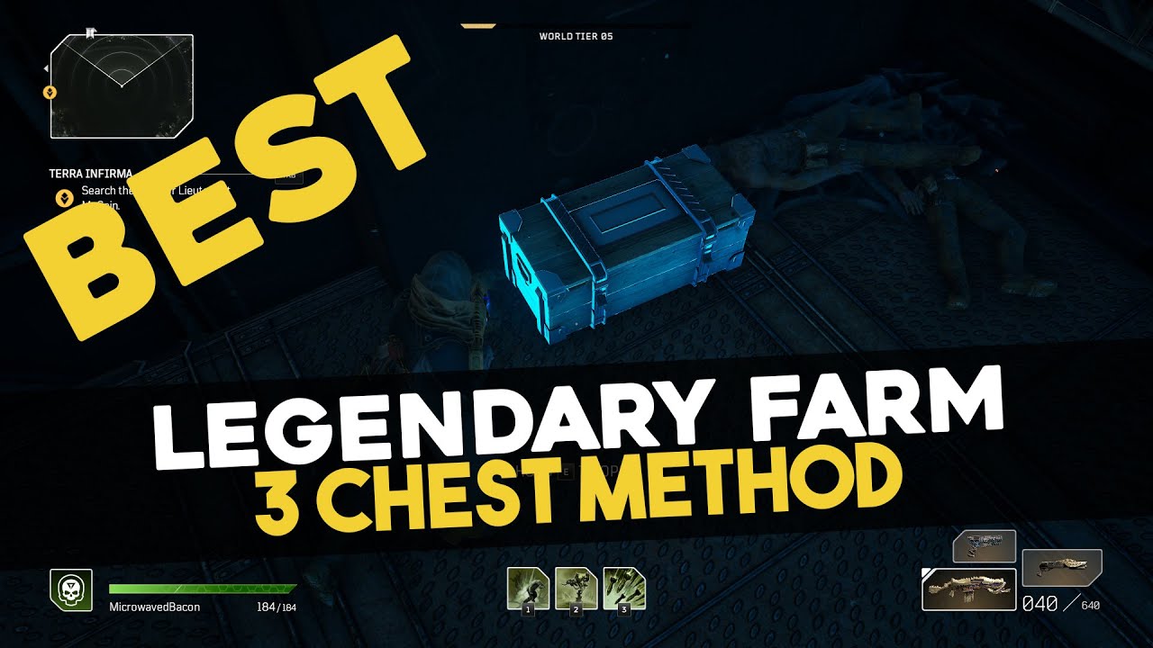 Outriders BEST Legendary Chest Farm! 3 Chest Method Route In Demo YouTube