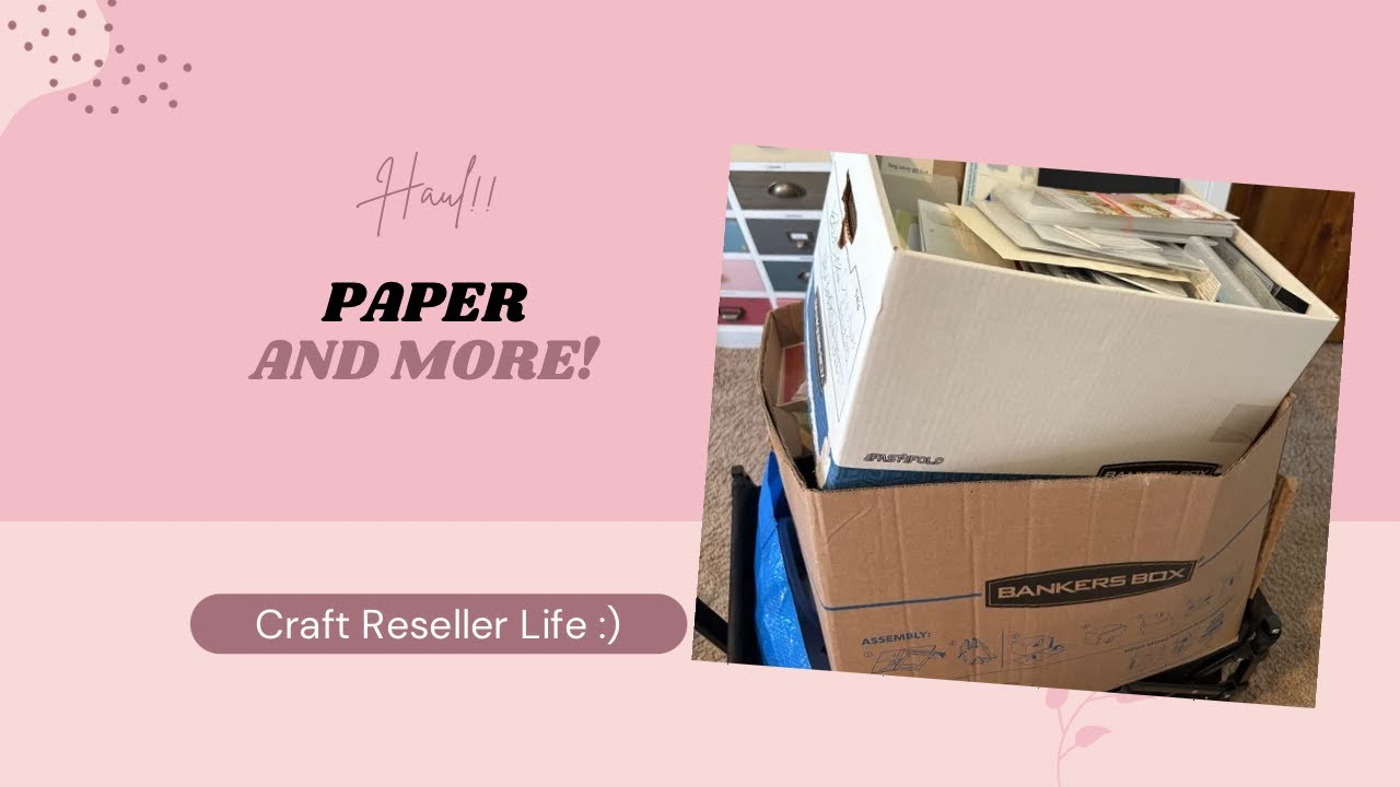Haul: Paper, and More! This is the Never Ending Lot!