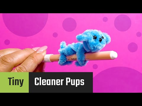 How to Make a Cute Dog from Pipe Cleaners – Easy DIY Toy Craft for Kids