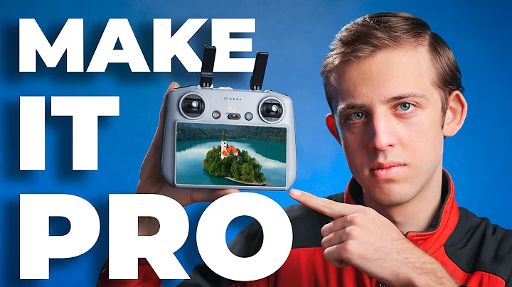 10 ESSENTIAL Settings for PRO QUALITY Drone Footage