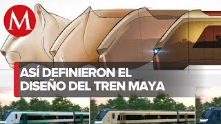 ¡Basados en el jaguar! Presentan diseño de convoyes del Tren Maya