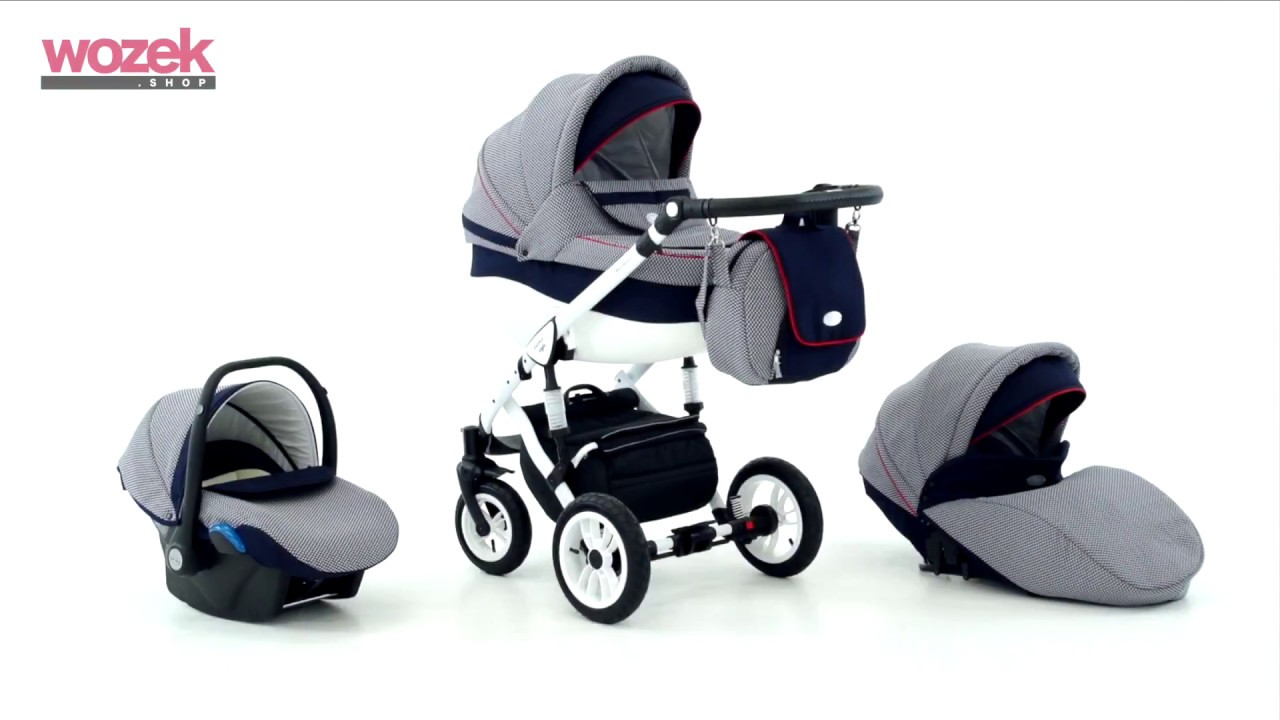 Wózek Baby Merc Faster 3 Style 3w1 Fotel Avionaut Kite Wózki