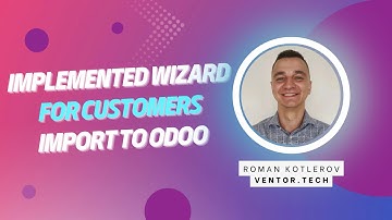 Odoo E-commerce Connectors -  Implemented wizard for customers import to Odoo