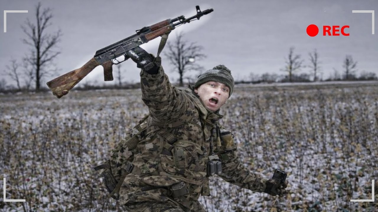 Russian Soldier Trying Escape Intercepted Wiped Out by Ukrainian Drone Strikes