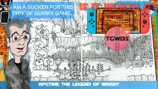 IS IT WORTH IT? RPG TIME THE LEGEND OF WRIGHT | TGWDS