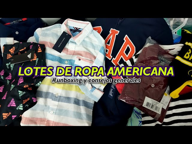 Lotes de ropa americana nueva #UNBOXING Y CONSEJOS ? NO FARDOS - YouTube