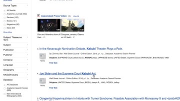 Finding articles in library databases