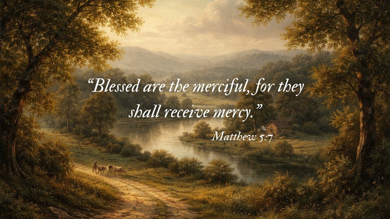 Blessed Are the Merciful | Classical Countryside Ambience & Scripture (Matthew 5:7)
