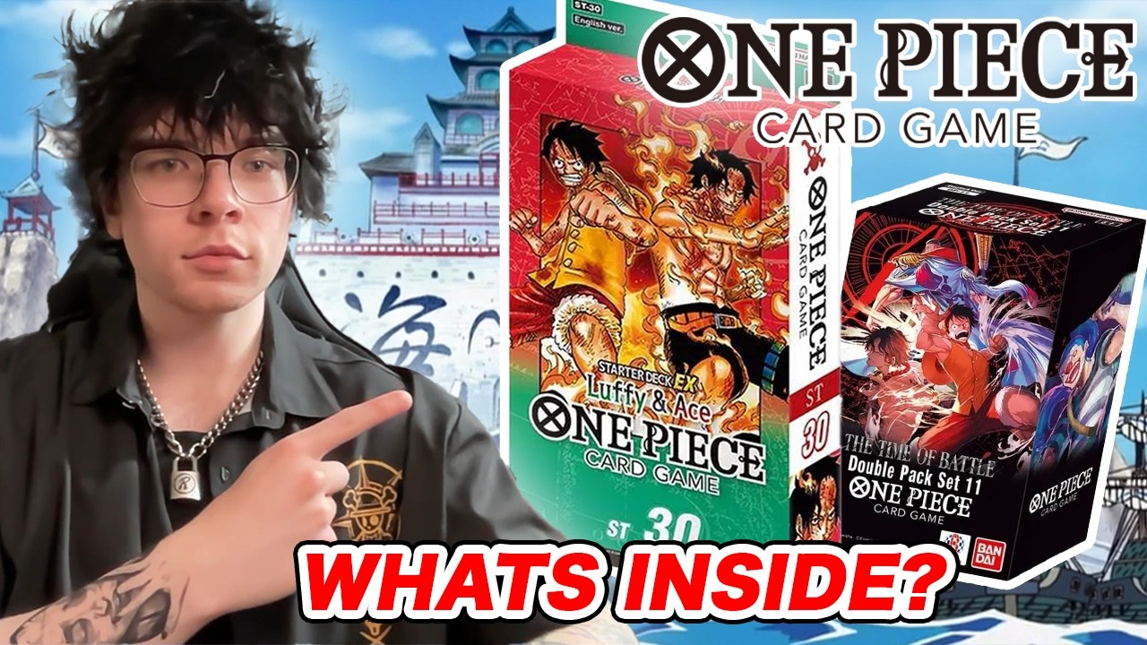 What's Inside ST30 and Double Pack Set 11?? | One Piece TCG OP16