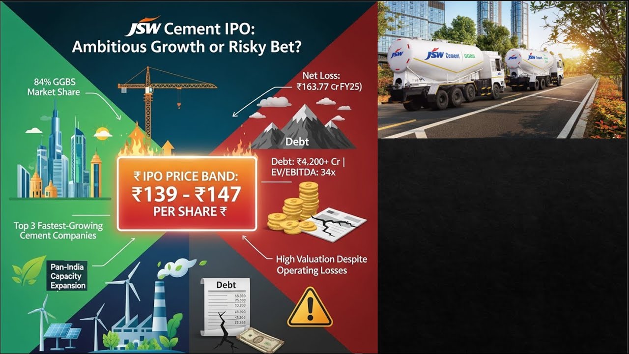 JSW Cement IPO: Cementing a Future or Sinking in Debt? Should You Invest?