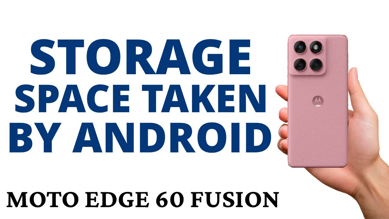 How to CHECK the ANDROID SIZE on STORAGE on the MOTO EDGE 60 FUSION!
