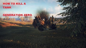 GenerationZero how to kill a tank