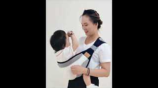 Ergonomic Baby Carrier - Half Wrapped Sling - Nextcart.pk