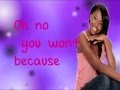 Coco Jones- What I said lyrics