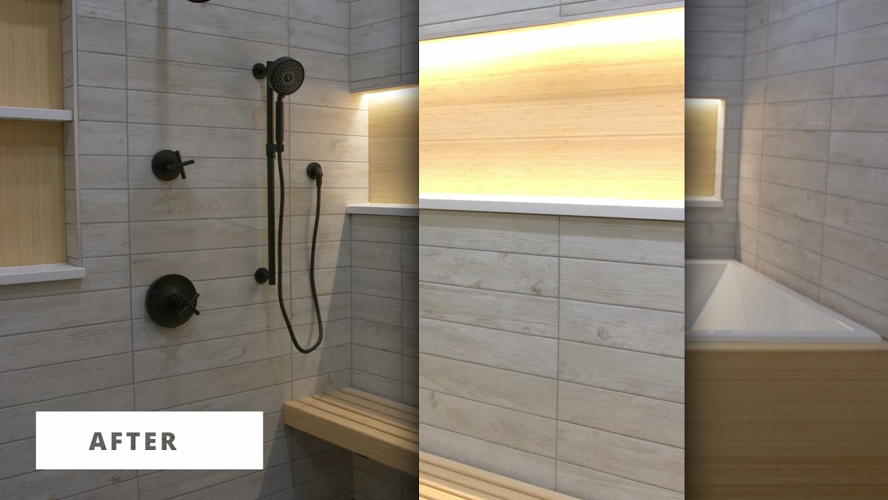 Legend Design Build Full Custom Kitchen & Master Suite with Wet Room Before & After