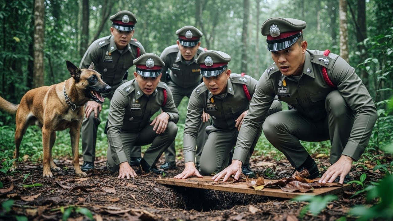 สุนัขตำรวจตื่นตระหนก — เผยห้องใต้ดินลับที่ซ่อนอาชญากรรมสุดสยอง