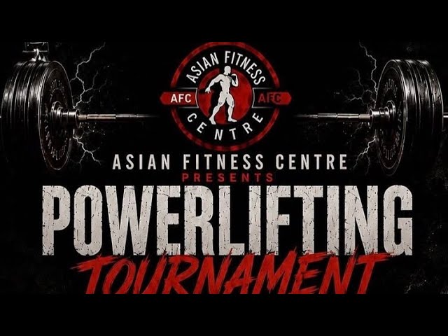 AFC powerlifting tournament 💪💪💪