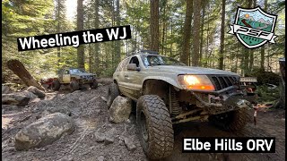 Off Road Racing, Built Toyotas, and Wheeling the Jeep Grand Cherokee WJ During King of Elbe!! KOE