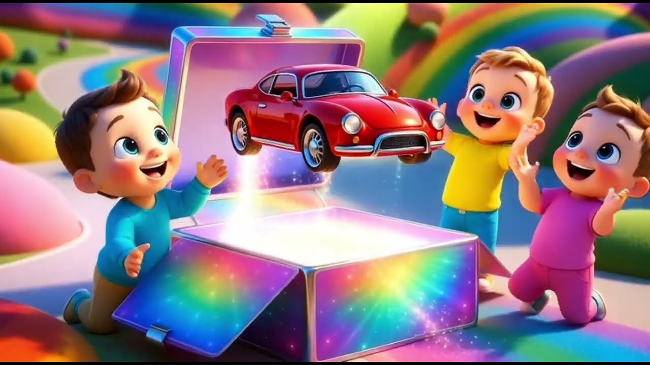 🌈 Magic Box Surprise! | Fun Songs & Dance for Toddlers 🎵🎁