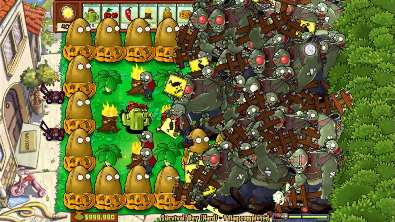 Plants vs Zombies Hack - Cactus Vs 9999 Giga Gargantuar Vs Dr Zomboss ...