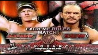 John Cena vs Sabu Vengeance 2006 Highlights HQ