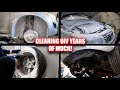 Rejuvenating and Fixing my Cheap 300 000+ km Volvo XC60 Part 1 - Deep Cleaning Wheel Arches Engine