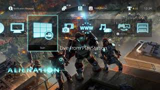 Alienation PS4 Dynamic Theme