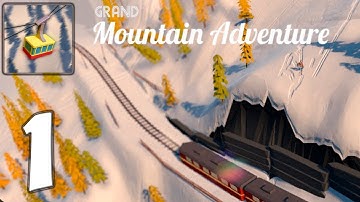 Grand Mountain Adventure: Snowboard Premiere - Mobile Gameplay Walkthrough Part 1 (iOS, Android)