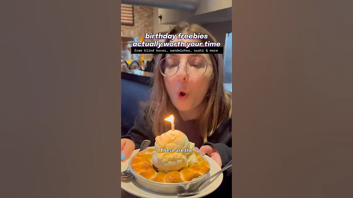 Birthday freebies actually worth your time