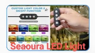 Honest Product Review The Seaoura Aquarium LED Aquarium Light 24/7  Detailed Review and Instructions