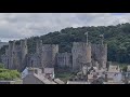 Conwy Castle WALES! beautiful sunny day.