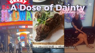 My Birthday Vlog | Harbour 60 Restaurant +  Sheraton Hotel @ Niagara Falls for the weekend✨