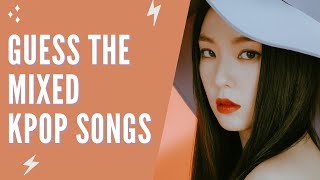 [KPOP GAMES] GUESS THE MIXED KPOP SONGS | SAME GROUP EDITION