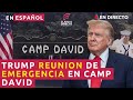 TRUMP REUNION DE EMERGENCIA EN CAMP DAVID Y JD VANCE HABLA SOBRE FRAUDE