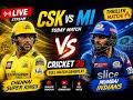 🔴 CSK vs MI LIVE 🔴 IPL El Clasico 🔥 Cricket 26 Gameplay 😱 Full Match #cricket #gameplaylive #pixelop