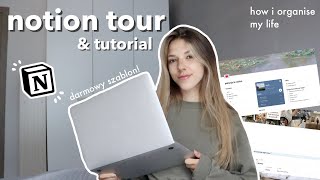 JAK ORGANIZUJĘ SWOJE ŻYCIE W NOTION? | darmowy szablon & tutorial screenshot 3