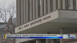 Faculty group taking steps forward in unionization